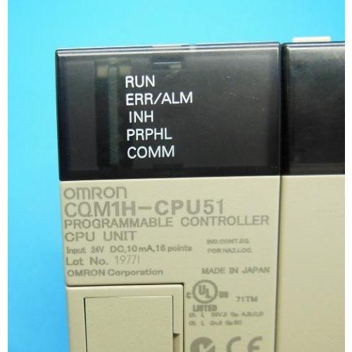 CQM1H-CPU51　CPUユニット　オムロン　ランクB中古品