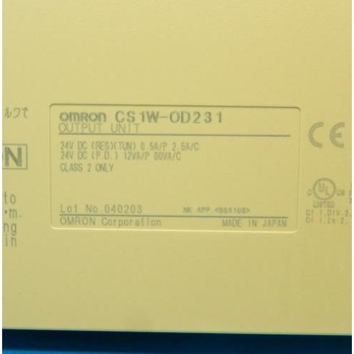CS1W-OD231 32点トランジスタ出力ユニット オムロン ランクB中古 CS1W-OD231 32点トランジスタ出力ユニット オムロン ランクB中古