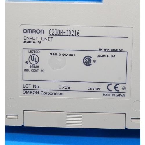 C200H-ID216 DC入力ユニット オムロン ランクB中古品 : FA機器の C200H-ID216 DC入力ユニット オムロン ランクB中古品 : FA機器の