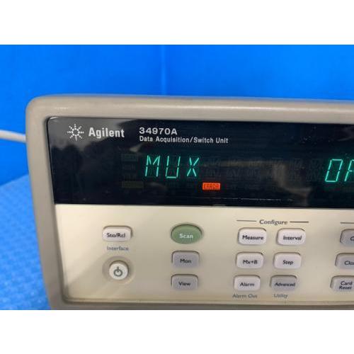 34970A(34901A付)　データロガー　Agilent　ランクB中古品の画像