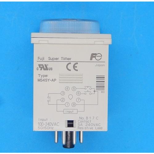 MS4SY-AP AC100-240V スーパータイマ 富士電機 ランクB中古品 : FA機器のワイデン ヤフー店 - 通販 - Yahoo ...
