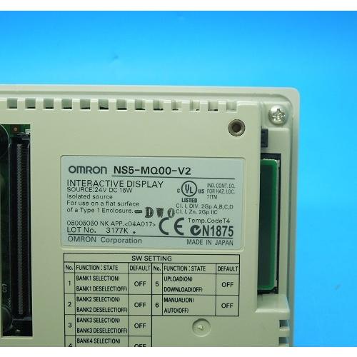 NS5-MQ00-V2 タッチパネル オムロン ランクB中古品 : FA機器のワイデン