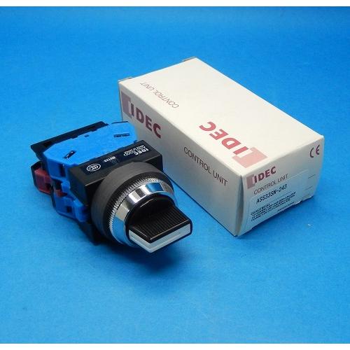 ASS33SN-243 30Φ・3ノッチセレクタスイッチ IDEC 未使用品 : FA ASS33SN-243 30Φ・3ノッチセレクタスイッチ IDEC 未使用品 : FA