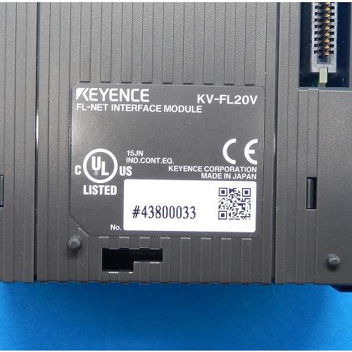 KV-FL20V FL-net ユニット キーエンス ランクA中古品 : FA機器の