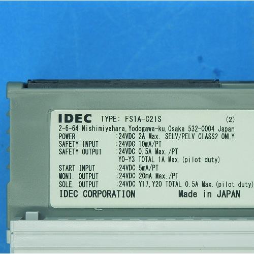 FS1A-C21S セーフティコントローラ IDEC 未使用品 : FA機器の FS1A-C21S セーフティコントローラ IDEC 未使用品 : FA機器の