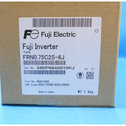 FRN0.75C2S-6J インバーター単相 100V 富士電機 未使用品 : FA FRN0.75C2S-6J インバーター単相 100V 富士電機 未使用品 : FA