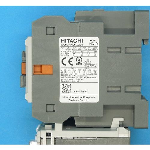 HC10-TK coilAC200V 0.82A 1a 電磁開閉器 日立 ランクS中古品 HC10-TK coilAC200V 0.82A 1a 電磁開閉器 日立 ランクS中古品