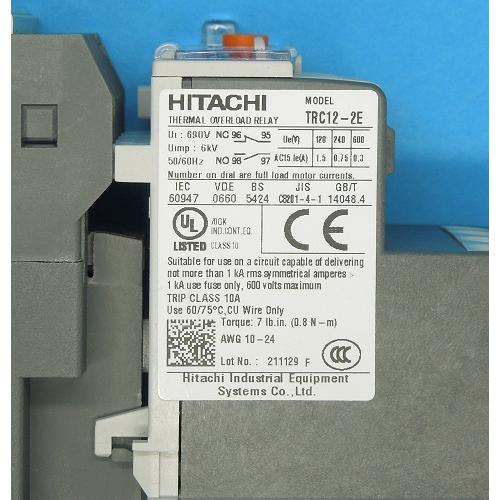 HC10-TK coilAC200V 0.82A 1a 電磁開閉器 日立 ランクS中古品 HC10-TK coilAC200V 0.82A 1a 電磁開閉器 日立 ランクS中古品