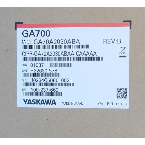 CIPR-GA70A2030ABAA-CAAAAA インバーター5.5kw 安川電機 未使用 CIPR-GA70A2030ABAA-CAAAAA インバーター5.5kw 安川電機 未使用