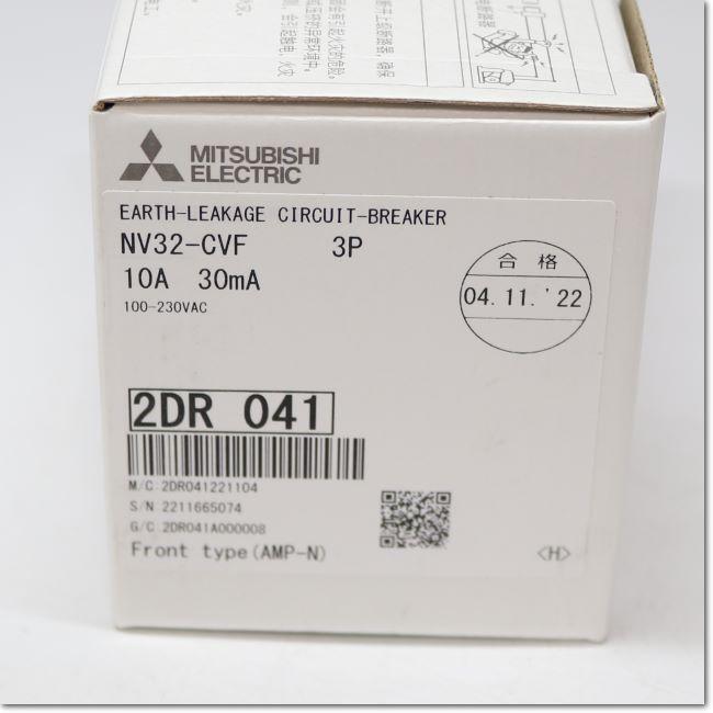 三菱電機 漏電遮断器 NV32-CVF 3P 10A 30mA : FA機器.comYahoo!店 - 通販 - Yahoo!ショッピング