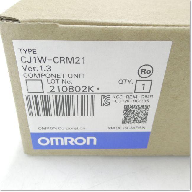 OMRON CJ1W-CRM21 CompoNetマスタユニット 高機能I/Oユニット Ver.1.3
