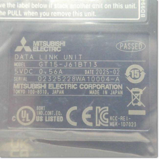 新古品！ 価格交渉歓迎！ 三菱電機通信ユニット GT15-J61BT13 新古品！ 価格交渉歓迎！ 三菱電機通信ユニット GT15-J61BT13