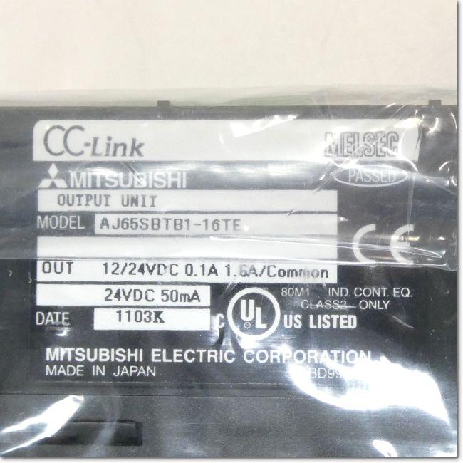 三菱電機 CC-LinkリモートI/Oユニット AJ65SBTB1-16TE トランジスタ