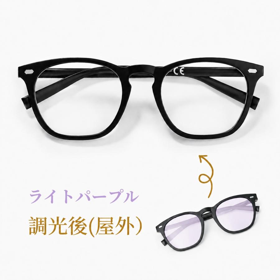 iFala 【調光レンズ・国内検査機関試験済】ブルーライトカットメガネ