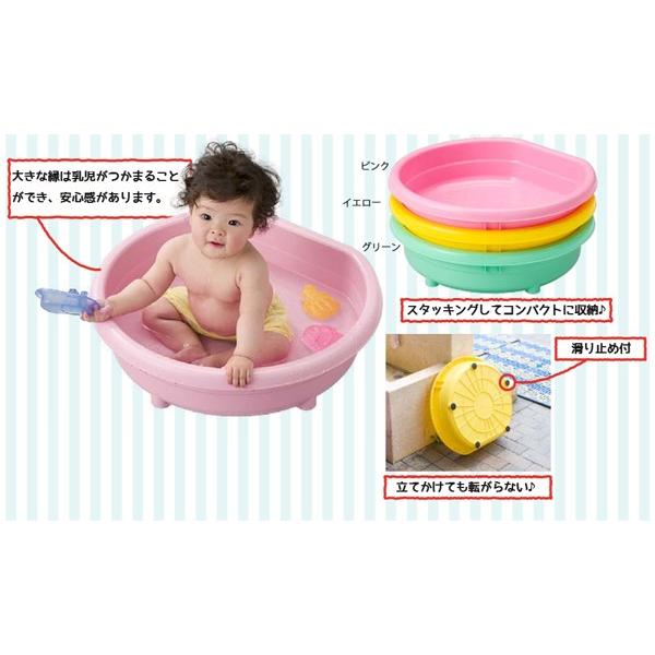 ベビープール（各色1個、計3個セット）業務用　施設用　保育園　幼稚園　乳児　園児　一般向けではありません。 公園、公共、商業、水遊び、夏、遊具