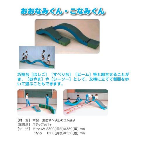 木製遊具　おおなみくん