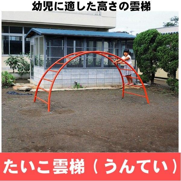 たいこ雲梯 うんてい 学校 幼稚 保育園用品 大型遊具 送料、工事費別