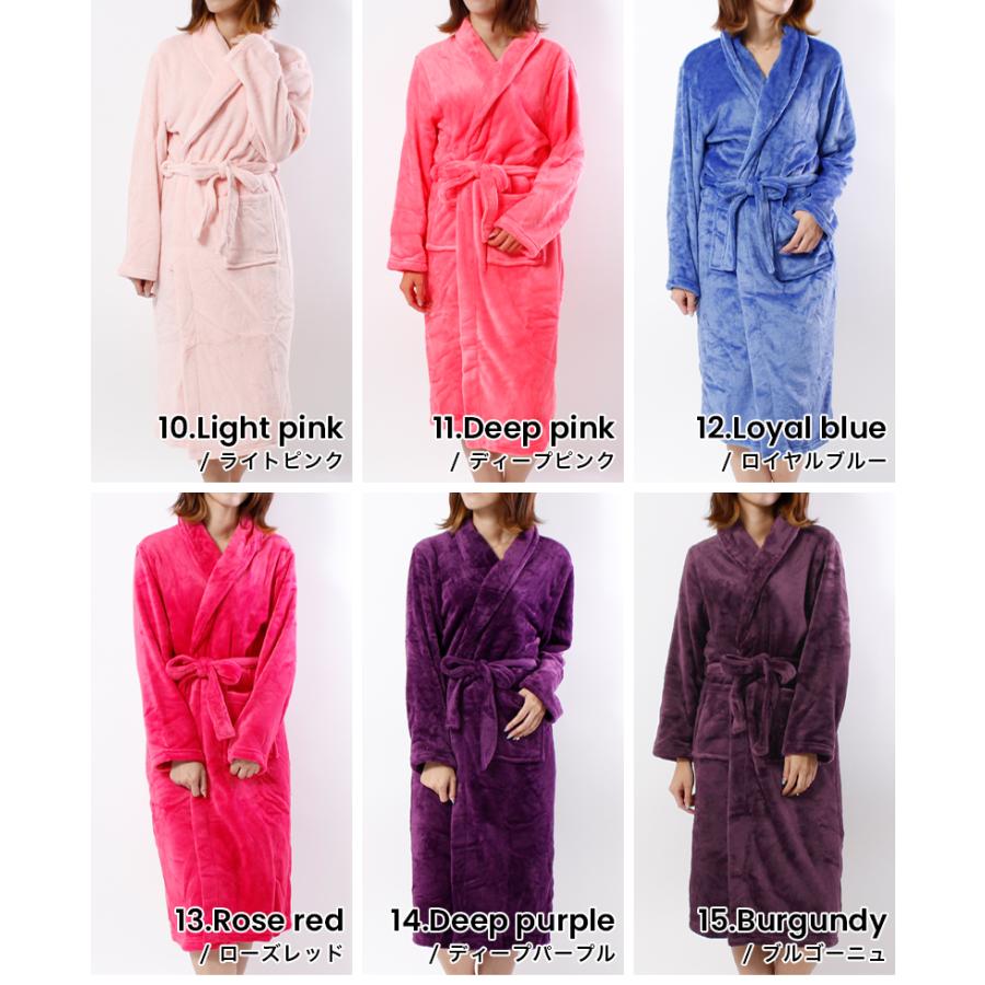 バスローブ ガウン ルームウェア レディース メンズ パジャマ ナイト
