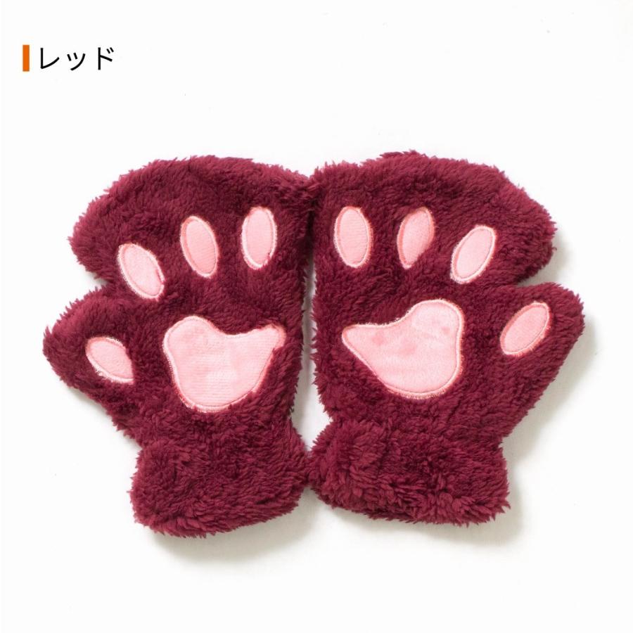 肉球 手袋 猫の手 かわいい レディース おしゃれ ネコ ねこ グローブ
