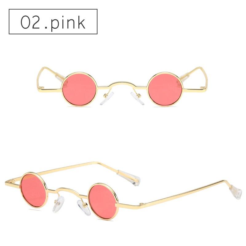 3color サングラス ラウンド メンズ レディース クリアレンズ カラーレンズ 丸 薄い 色 小ぶり 鼻パッド 個性的 眼鏡 おしゃれ 超小型 黒 茶 ピンク Csg 0026 Csg 0026 Non Rubbish 通販 Yahoo ショッピング
