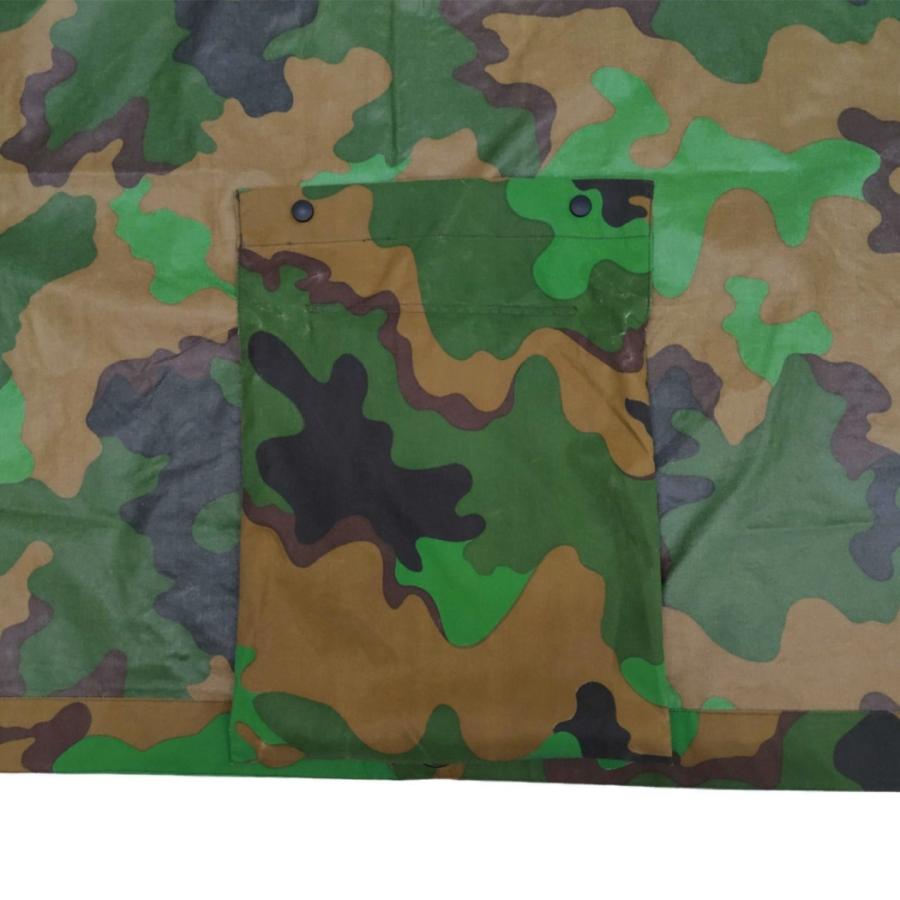 送料無料 ミリタリー オランダ軍 カモフラージュ 迷彩 ポンチョ 軍モノ 軍物 デッドストック ヴィンテージ Fps 特殊部隊 ファッション 雨具 Got 0018 Got 0018 Non Rubbish 通販 Yahoo ショッピング