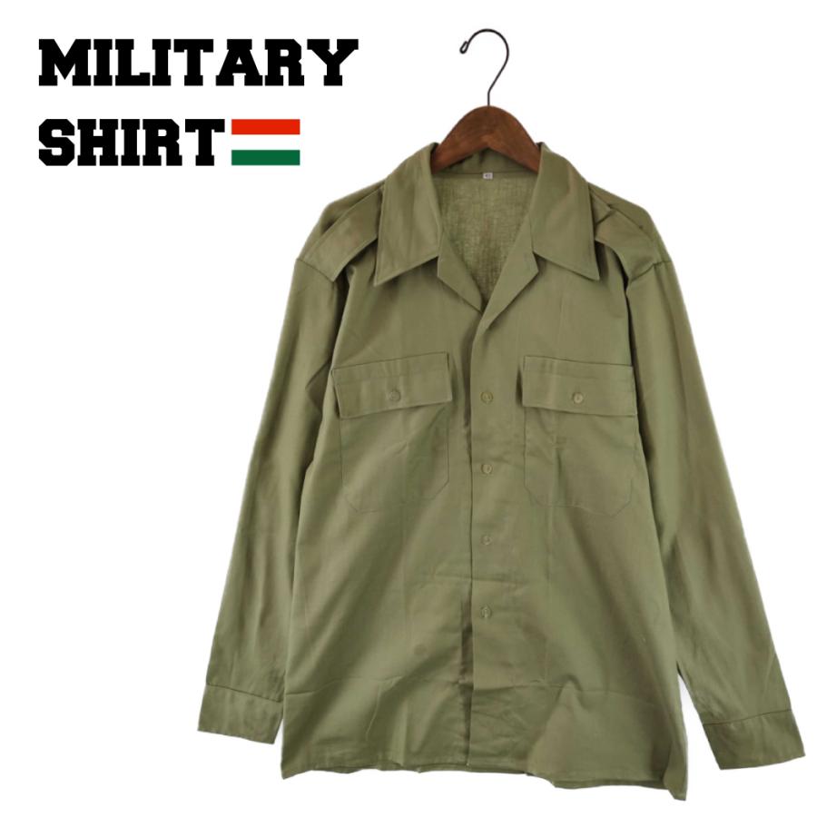 ミリタリー シャツ ハンガリー軍 メンズ レディース 生地 古着 中古 ヴィンテージ 迷彩 軍モノ カジュアル アウトドア ファッション Gtj 0011 Gtj 0011 Non Rubbish 通販 Yahoo ショッピング