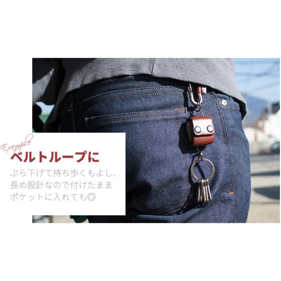 キーリング キーホルダー 本革 メンズ レディース 鍵 革 レザー おしゃれ 金具 カラビナ 皮 黒 ブラック ブラウン Tgd 0003 Tgd 0003 Non Rubbish 通販 Yahoo ショッピング