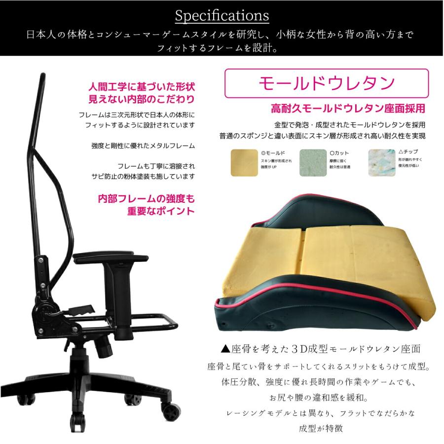 関家具 コンティークス ゲームチェア ゲーミングチェア ワークチェア