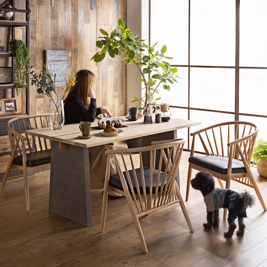 ダイニング4点セット ダイニング ベンチ チェア 木製 ウッド お洒落