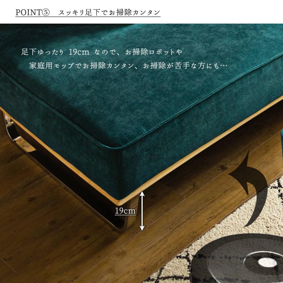ソファー ソファ カウチソファー カウチソファ カウチ L字 コーデュロイ ファブリック 三人掛け 布 ブルー グリーン ダークグレー ローバック カーキ 高級の画像