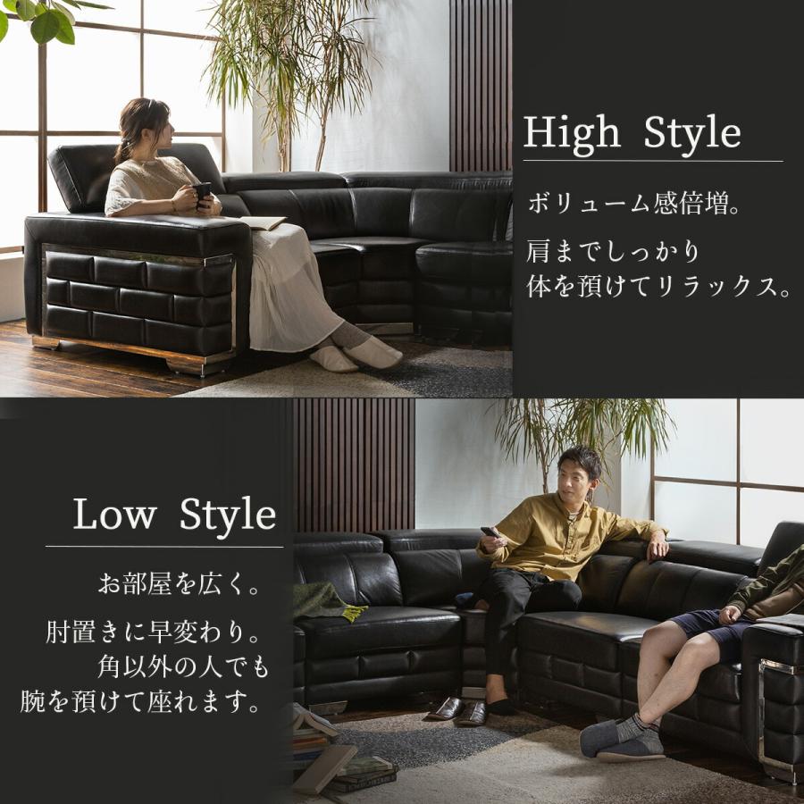 ソファー コーナーソファ カウチソファ ソファ 本革 レザー イタリア 