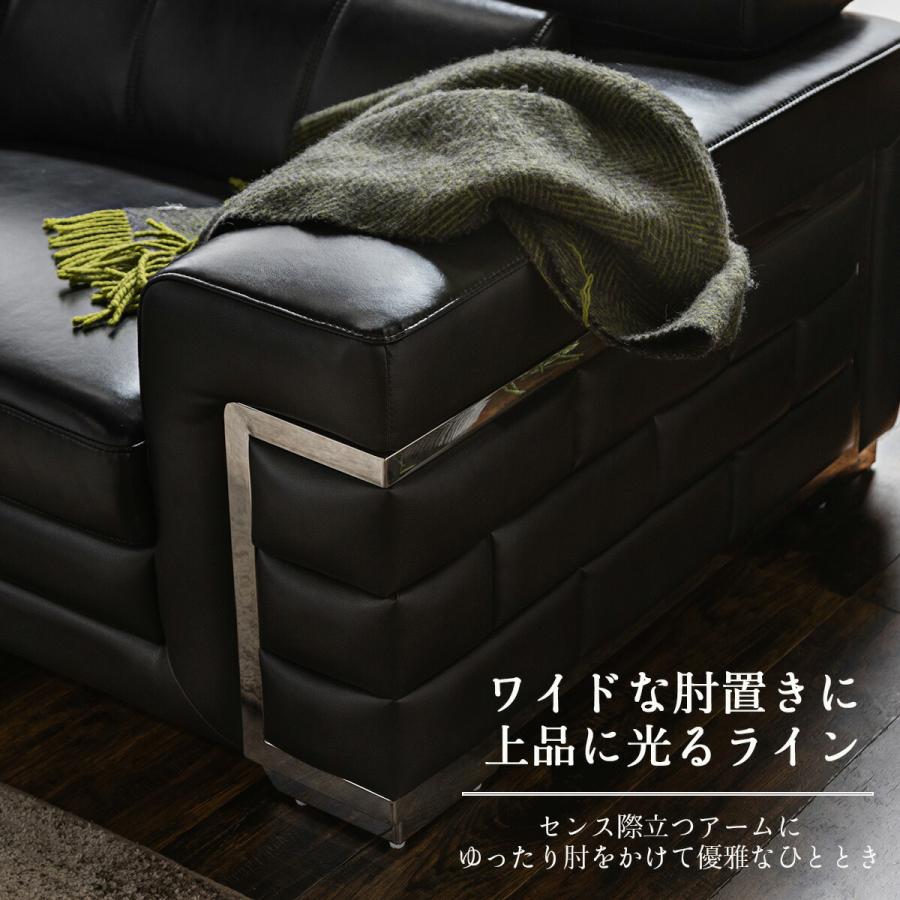 ソファー コーナーソファ カウチソファ ソファ 本革 レザー イタリア