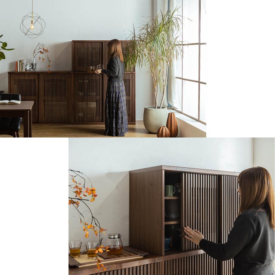 食器棚 キッチンボード キッチンカウンター 高級 完成品 幅120 奥行46