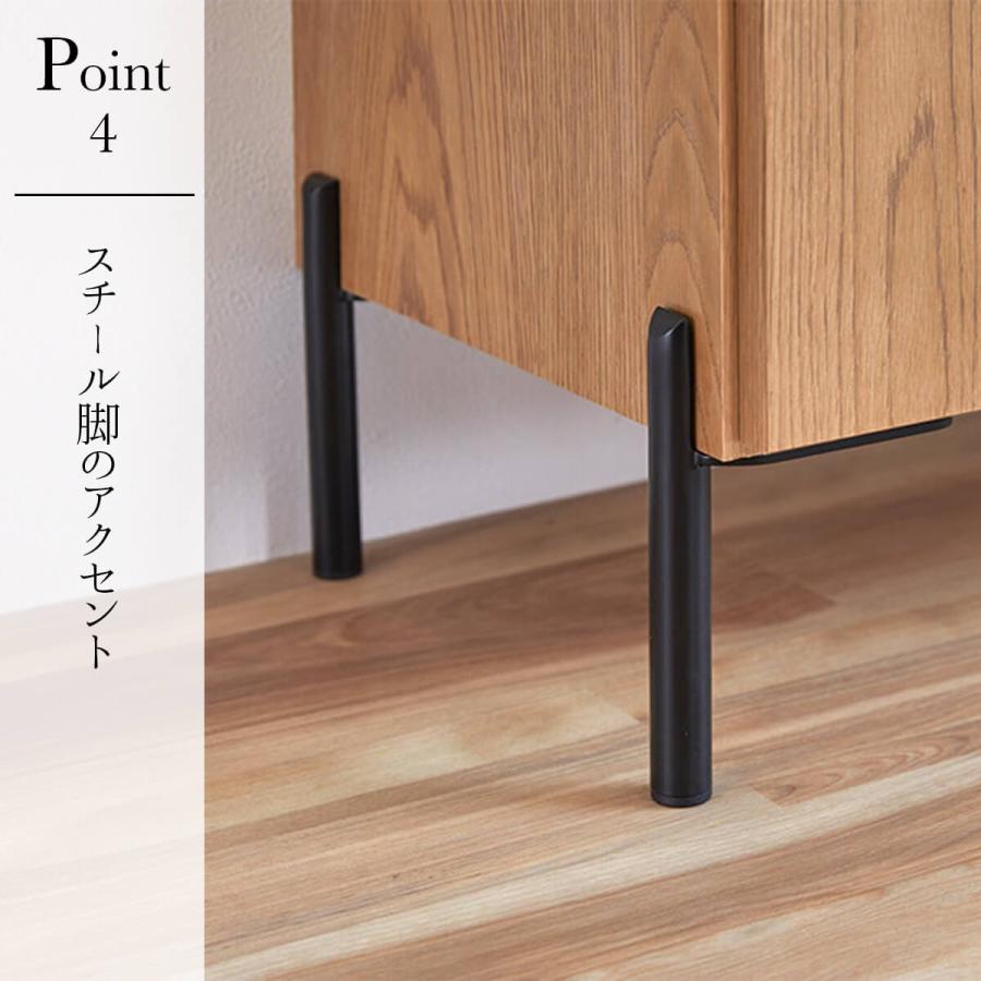 150Sideboard サイドボード リビングボード ミドルーボード 幅150 オシャレ 北欧 オーク ウォールナット |  | 14