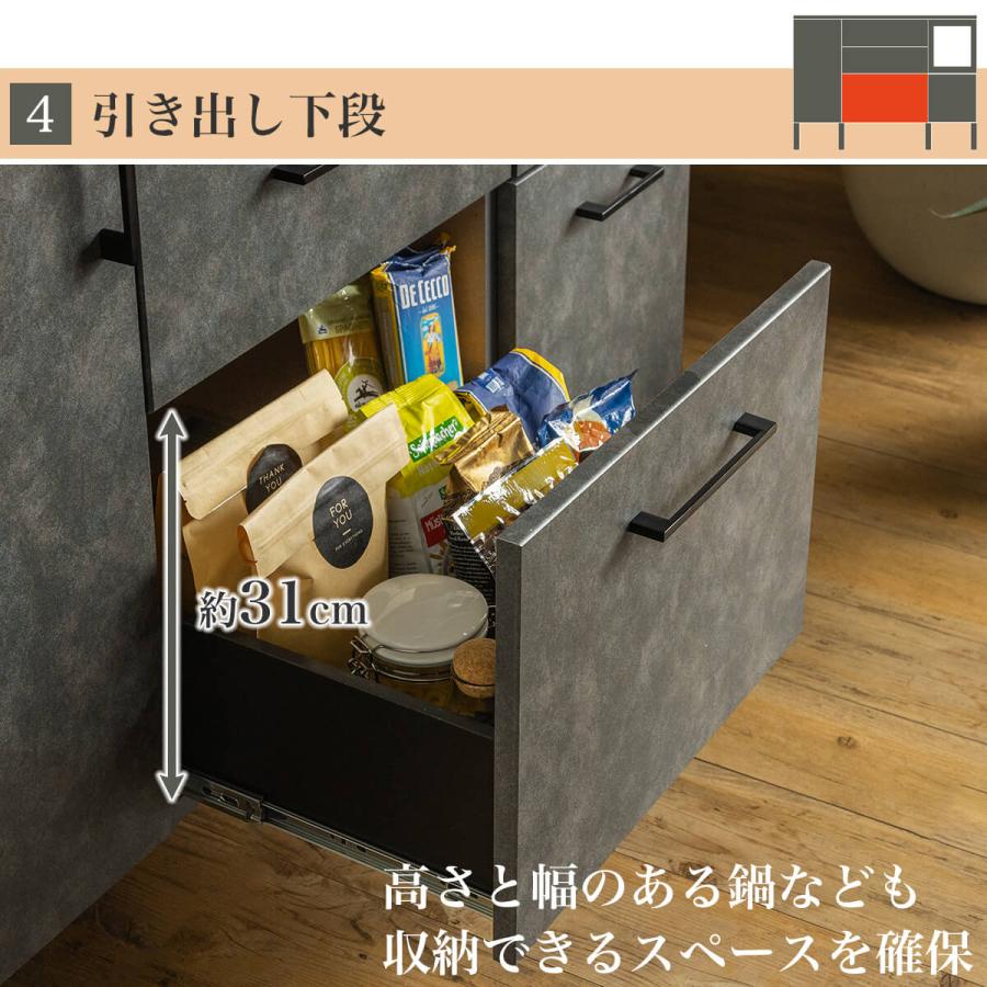 キッチンカウンター　幅約120cm 食器棚 キッチンカウンター 食器棚 ロータイプ 完成品 幅120cm 木製