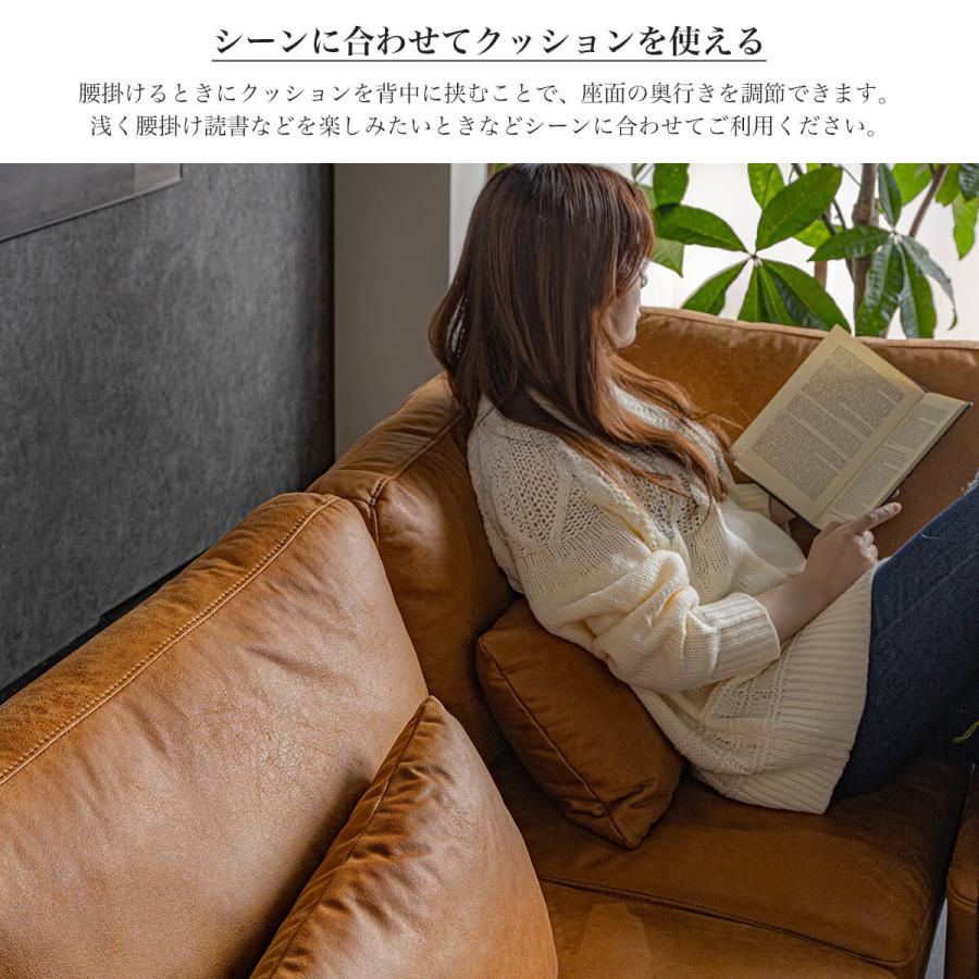 カウチソファー ファブリックレザー 5人掛け スツール付き カウチソファー ファブリックレザー 5人掛け スツール付き