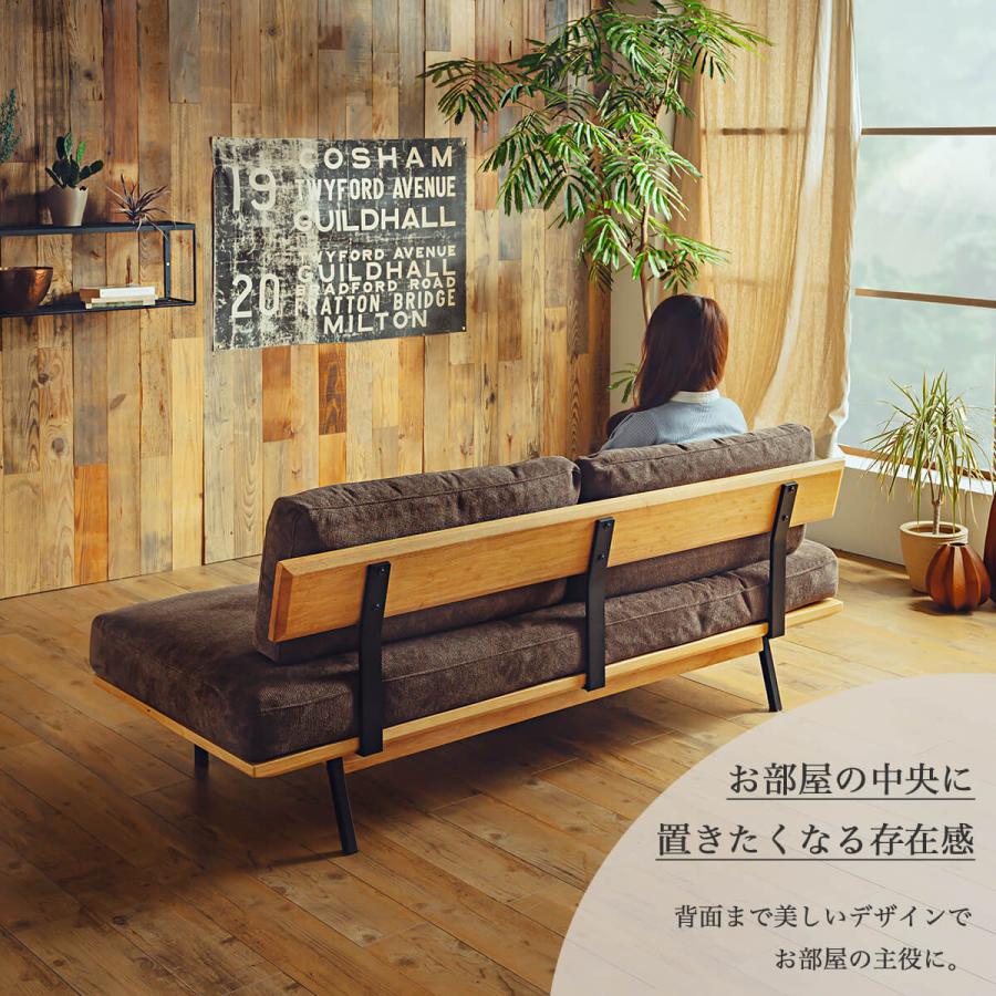 ソファー 3P ソファ フェザー オーク材 ファブリック 北欧 ソファー 3P ソファ フェザー オーク材 ファブリック 北欧