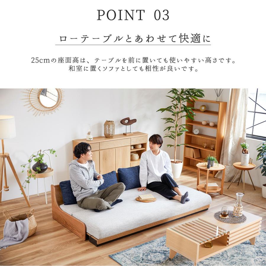 ソファーベッド ソファベッド リクライニング グレー ネイビー