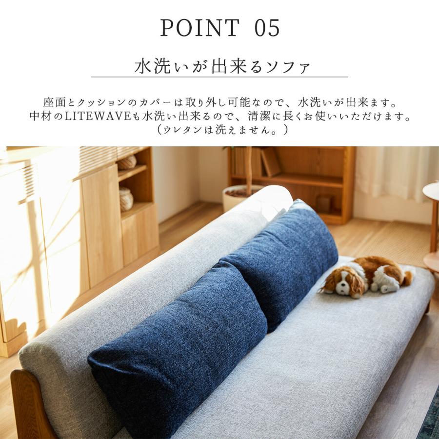 ソファーベッド ソファベッド リクライニング グレー ネイビー
