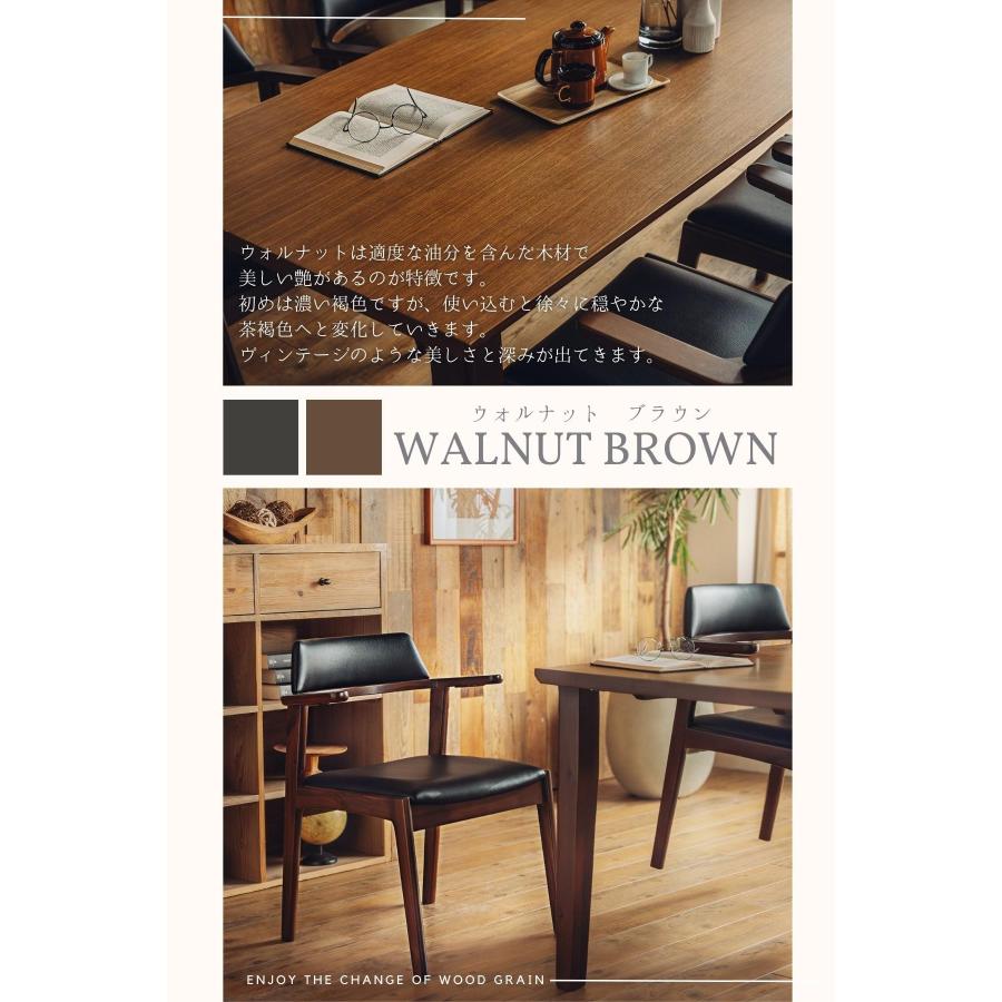 チェア2脚セット 天板に掛けられる テーブル ダイニング デスク かけられる オーク ウォルナット ブラウン ナチュラル ひっかけ テーブルにかけられる 浮かせる |  | 11