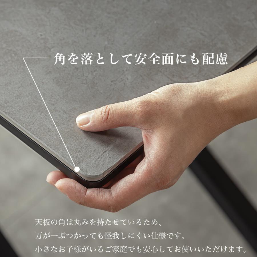 昇降式テーブル リフティングテーブル 幅140 140cm セラミック 昇降