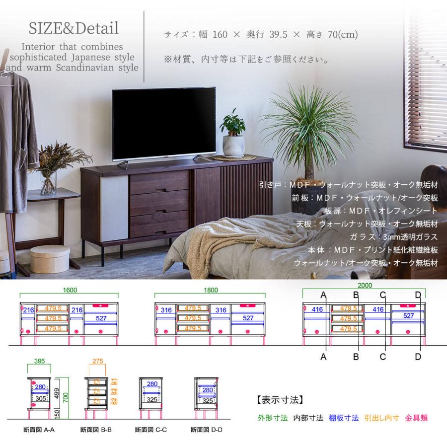 サイドボード アゲロ 幅160 モーブル |  | 16