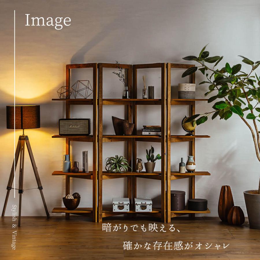 昭和レトロ　天然木　無垢材　シェルフ　オープンラック　雰囲気最高 昭和レトロ 天然木 無垢材 シェルフ オープンラック 雰囲気最高