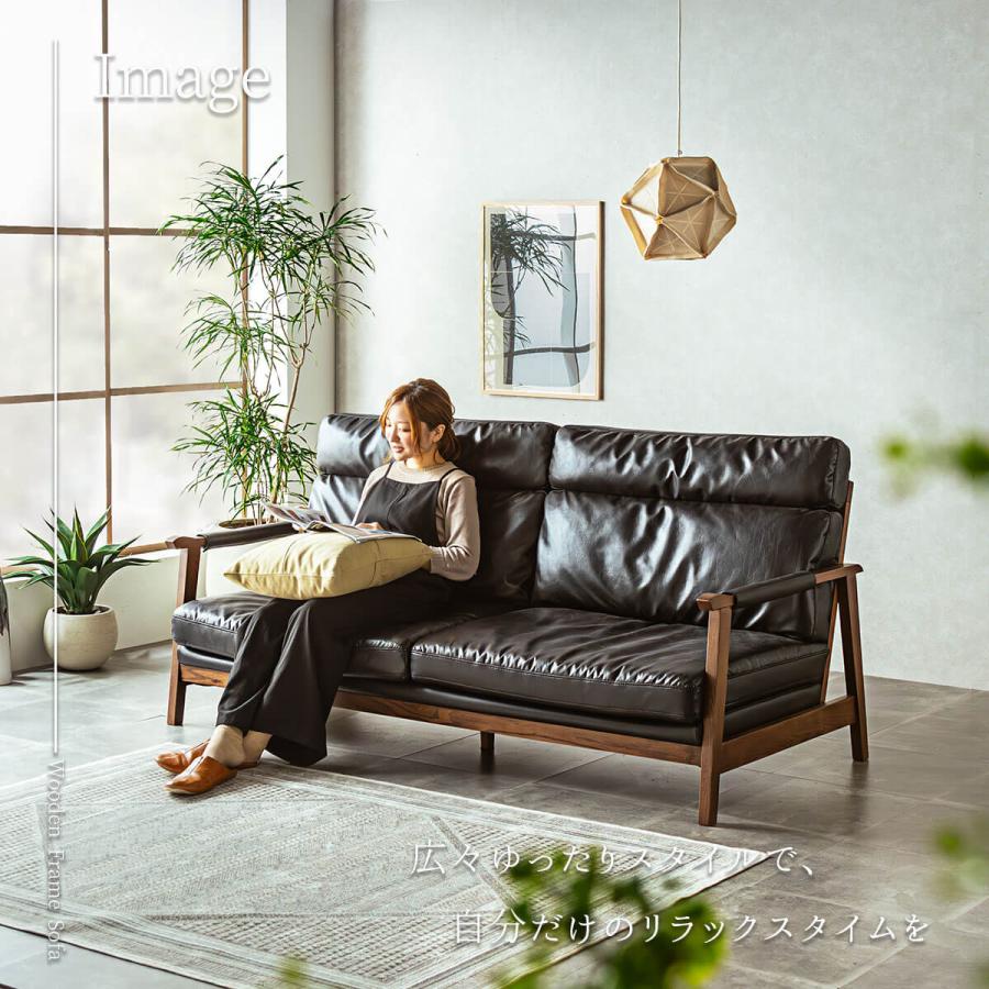FALT 三人掛けソファ「定価:19万8千円」 ソファ 3人掛け 3P 幅191cm : FALT Furniture - 通販 - Yahoo!ショッピング