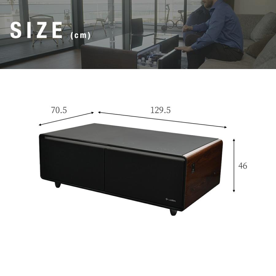 LOOZERスマートテーブルSTB135冷蔵庫・Bluetoothスピーカー搭載 楽天市場】ルーザー 冷蔵庫 LOOZER スマートテーブル STB135