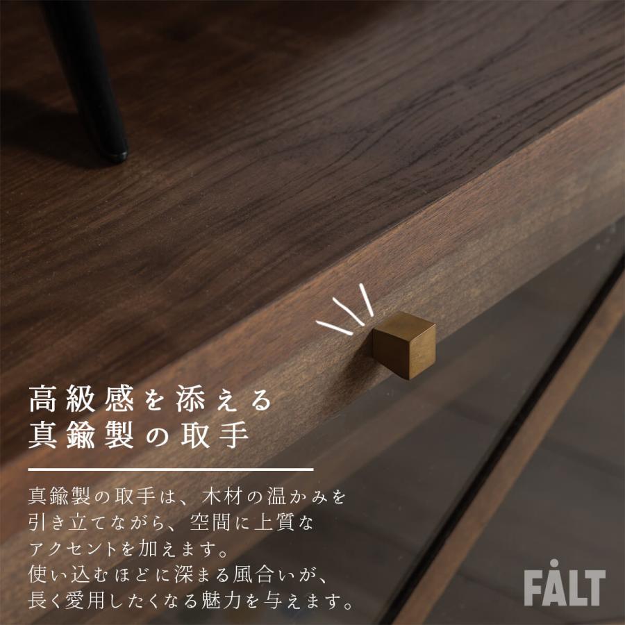 テレビボード 国産 ヴィンテージ風 アルダー材 幅160cm 木製 完成品