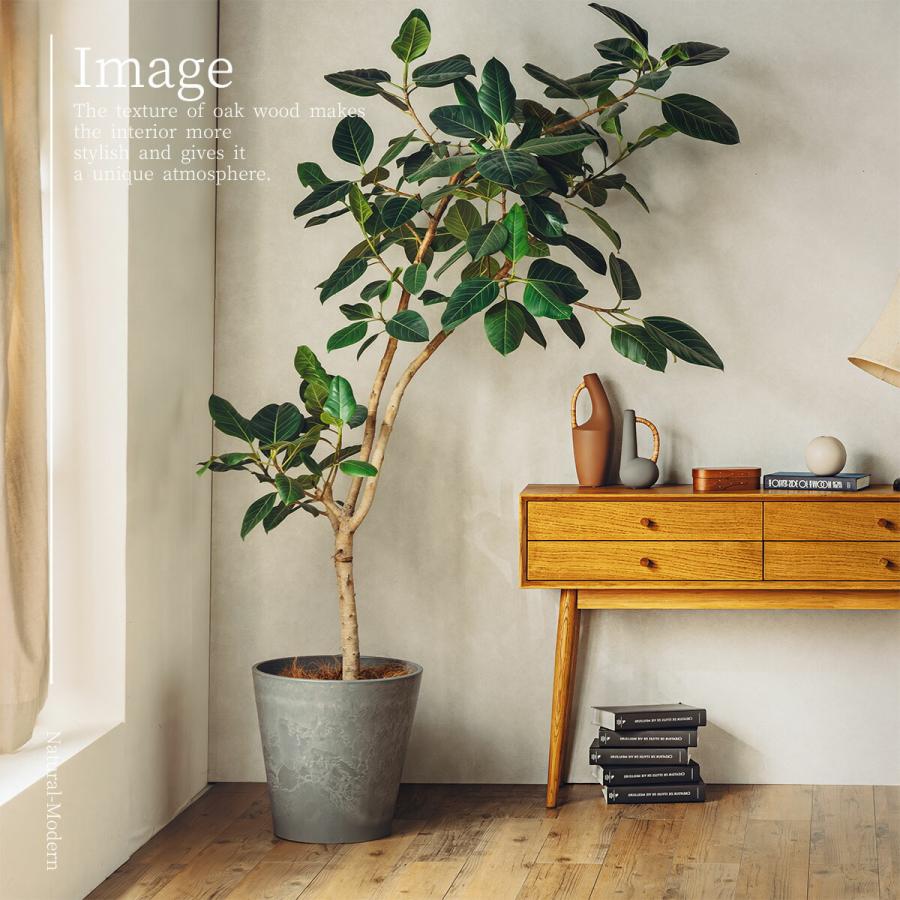 リビングボード 幅120cm ミッドセンチュリー モダン ナラ材 天然木 オーク材 |  | 14