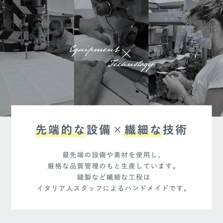 送料無料 マットレス シングル セミダブル ダブル S SD D 高反発 ウレタン イタリア ライトウェーブ |  | 06