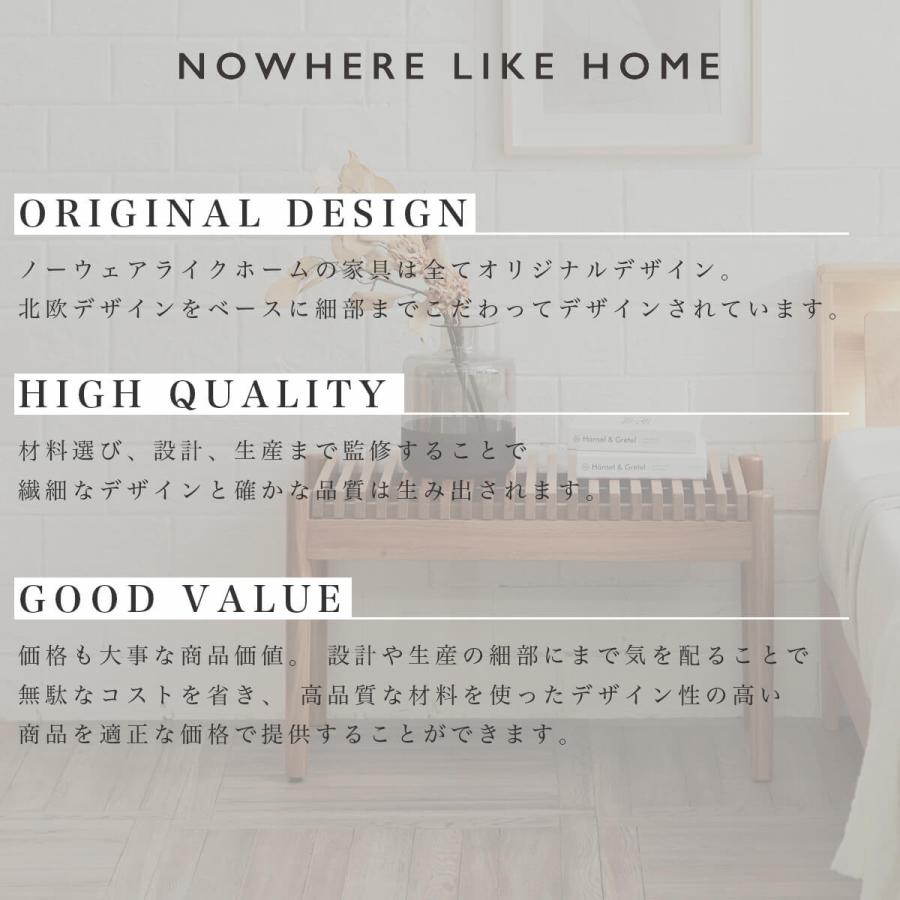 NOWHERE LIKE ノーウェアライクホーム ベンチ　59400円 NOWHERE LIKE HOME FLEG Bench / ノーウェアライクホーム フレッグ