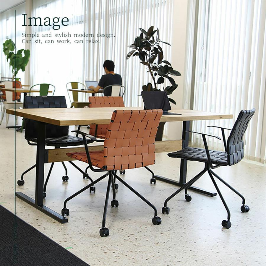 関家具 ハーパー チェア デスクチェア 肘付き キャスター付き ボン